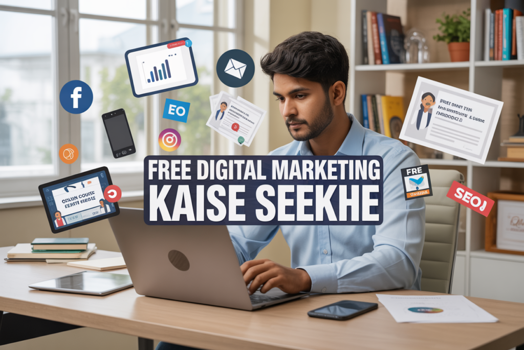 Free Mein Digital Marketing Kaise Seekhe