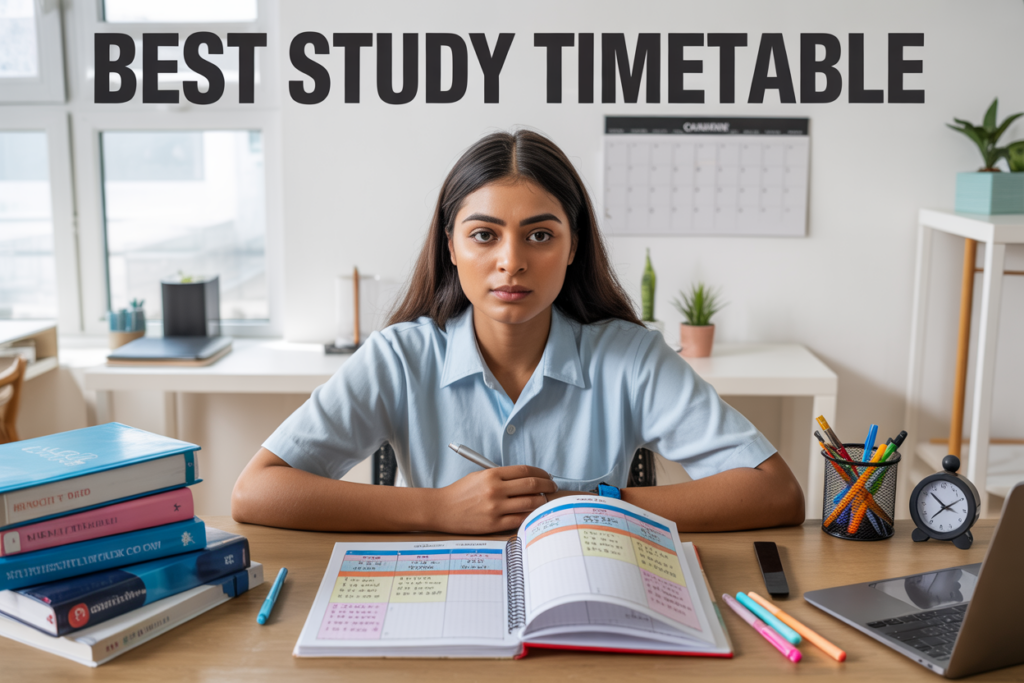 Best Study Timetable For Students (2026)