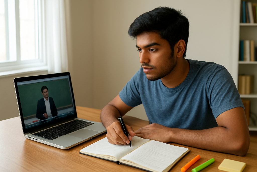 Effective Note-Taking Techniques During YouTube Videos