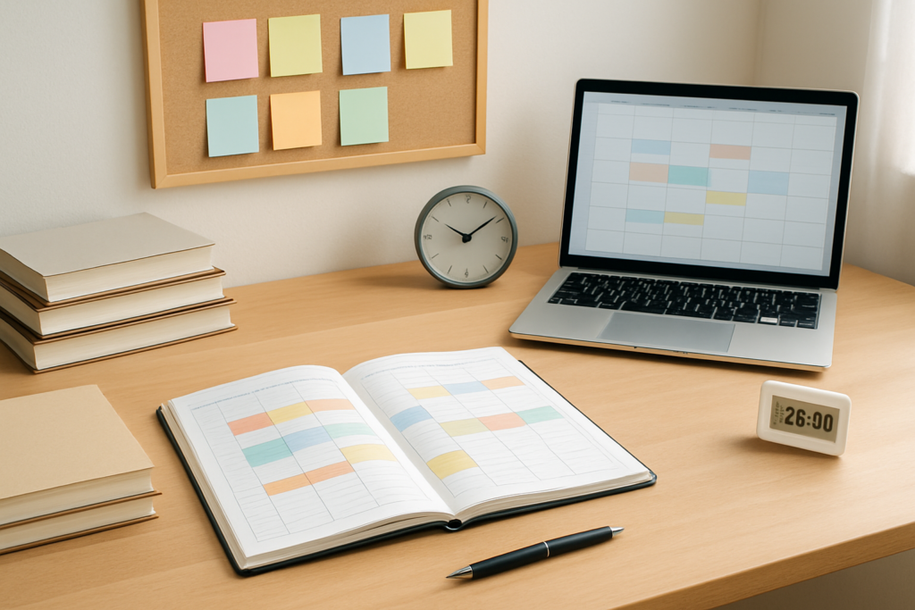Time Management और Learning Schedule Optimization